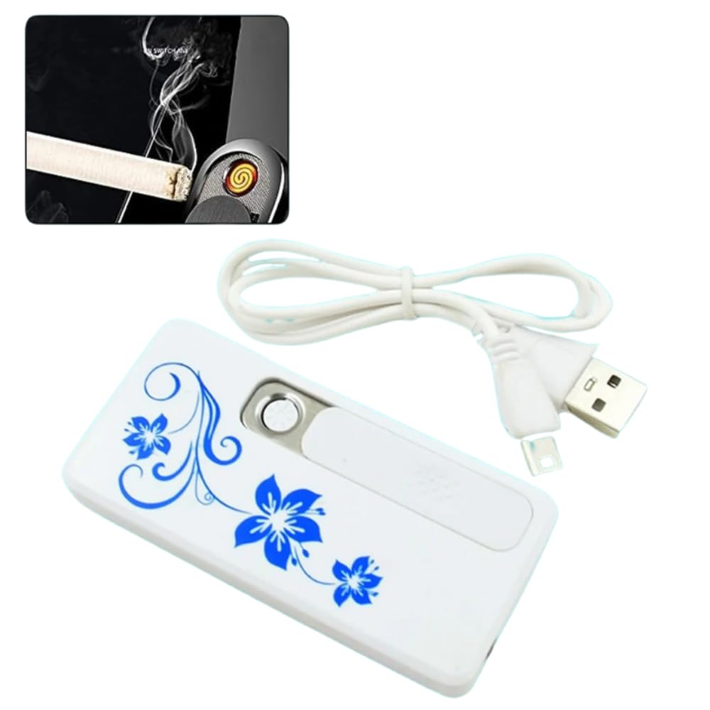 Drumstone 𝟏𝟓-𝐘𝐞𝐚𝐫𝐬 𝐖𝐚𝐫𝐫𝐚𝐧𝐭𝐲 Stylish Electric USB Lighter | Flameless Windproof Coil Lighter | Rechargeable E-Lighter for Men & Women | Slim & Portable | Premium Gift for Smokers-image-15
