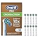 Produktbild Oral-B Pro CrossAction Aufsteckbürsten  ORIGINAL Zahnbürstenaufsatz für Elektrische Oral-B Pro Zahnbürsten  Ersatzbürsten, Bürstenköpfe  Weiß, 10 Stück