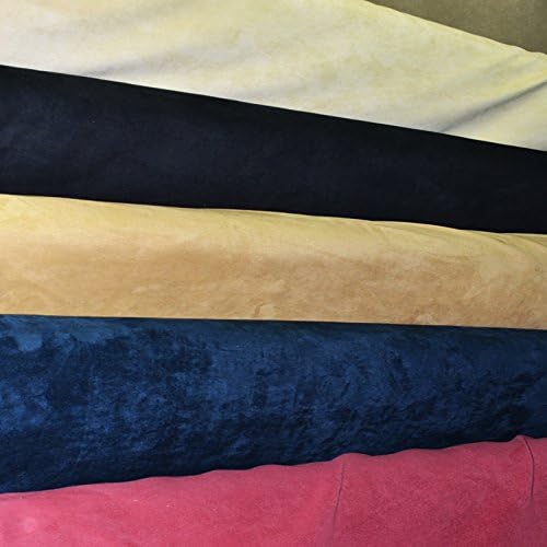 Miniatura 2 de TELA MICROSUEDE (ANTE) 58" DE ANCHO POR EL PATIO - NEGRO