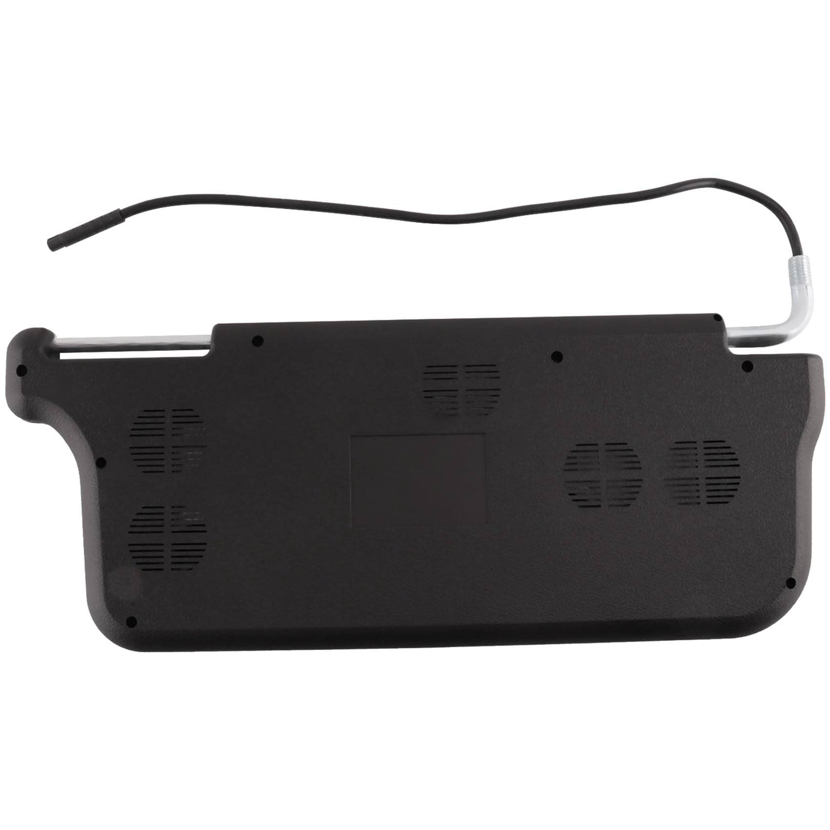 7 Pouces Noir Voiture Gauche Pare-Soleil Rétroviseur Écran LCD Moniteur 2 Canaux Vidéo Accessoires de Remplacement