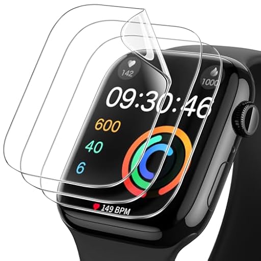 JETech Protector de Pantalla para Apple Watch Series 11/10 46mm, Película de TPU Flexible Autocuración, Anti-Arañazos HD Transparente, 3 Unidades | Ya disponible en tu tienda friki favorita! En mundofriki.es!