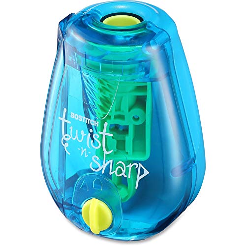 Taille-crayon Twist-n-sharp compact et ergonomique avec réservoir pratique