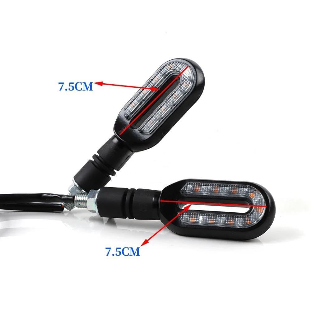 Freccia svolta Moto Anteriore Sinistro Indicatore Direzione Posteriore Destro Lampada Per Loncin Per Voge Per Valico 200 300 500 525AC(Posteriore destro)