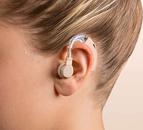 Image of Beurer HA20 Hearing Amplifier | Amplifies the volume of sounds for restricted hearing abilities | Ergonomic fit behind the ear | Individually adjustable | 3 years warranty. (HA 20)