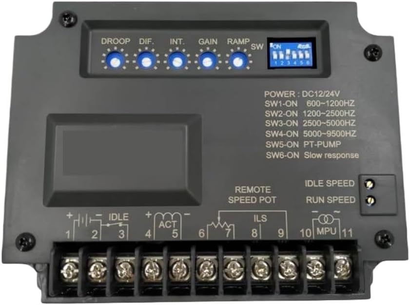 EG3002 Speed Controller Universal Engine Automatic Electronic Governor(EG3002 Copy)