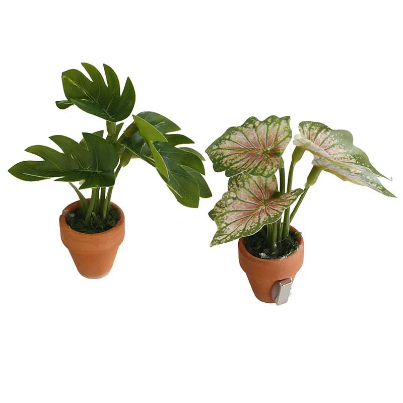Imanes Decorativos Mini Florero de Barro para Nevera 2Pcs miniatura 6