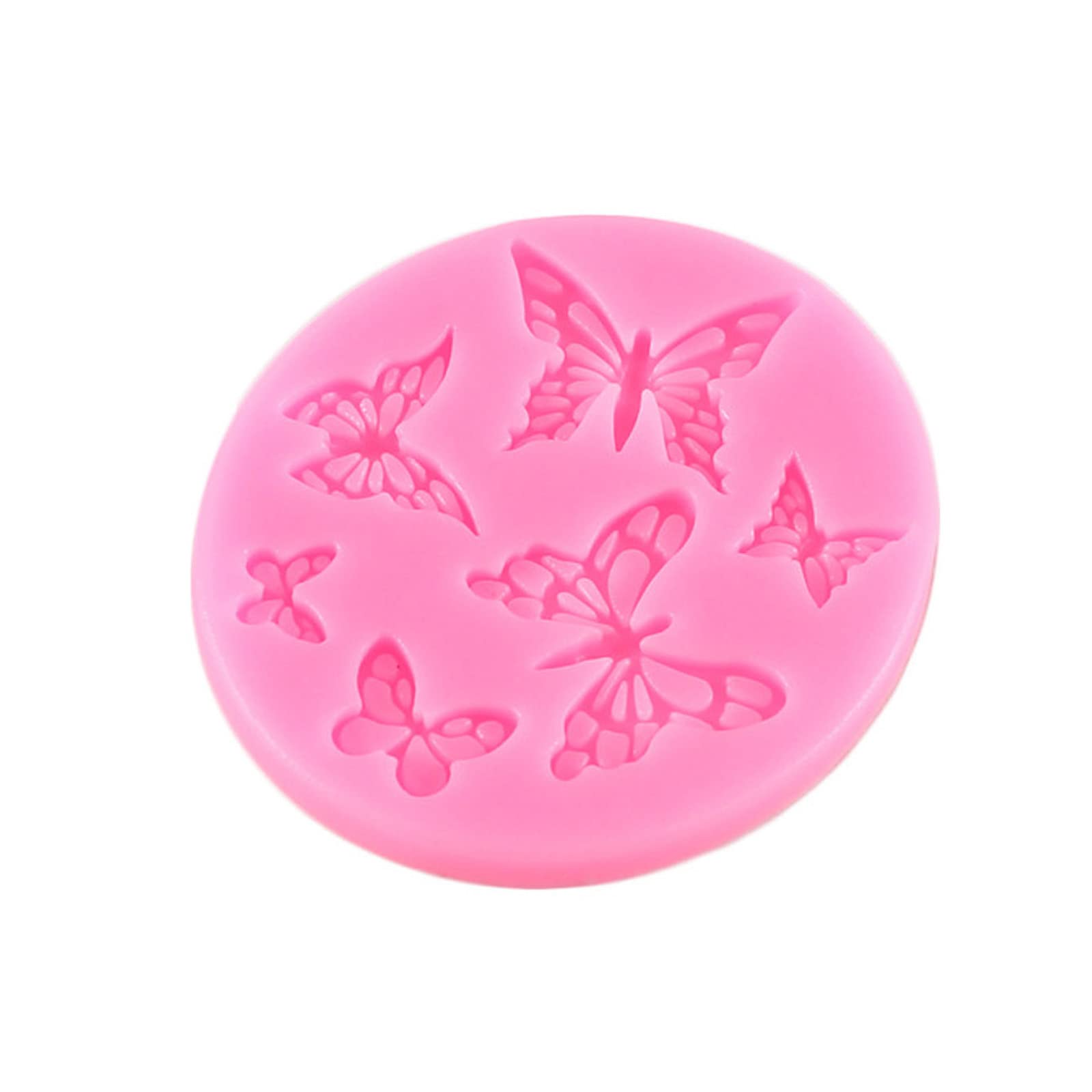 Lerpwige Butterflies Shaped Silicone Mold Fondant Cake Chocolate Decorating Tools Kitchen Baking Accessories Molds For Baking Silicone For Decorations Decorating Pastry Shapes
