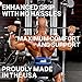Schiek Sports 1200 Power Lifting Hooks - Heavy Duty Wrist Straps with Steel Hooks