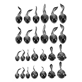 BESPORTBLE 26 StüCk Miniatur Kaulquappen Figuren Aus Harz FüR Mikrolandschaft Dekoration Moos Terrarien Aquarienschmuck Und Bonsai Garten Kleine Tierfiguren FüR Schreibtisch Und Kreative Wohnkultur