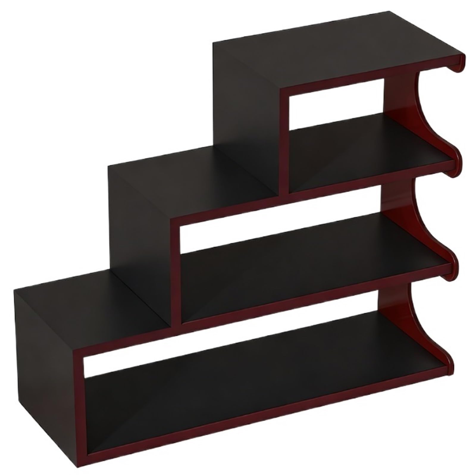 CYairong-22 Cup Display Shelf Tableside Water Cup Arrangement Kitchen Tea Set Display bar Mug Holder Coffee Mug Display Rack(Black)