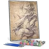 🍁【DiIY Paint by Number】：Paint by numbers are so easy that even a beginner without a foundation can feel like an artist, you will have a lot of fun and relaxation. an eye-catching painting anyone can do. 🍂【Special HD Color Canvas】：Unlike normal canvas...