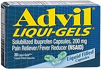Algopix Similar Product 12 - Advil 200 mg LiquiGels 20 ea Pack of