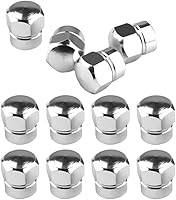 Vista 8 de 12 tapas de vástago de válvula de neumático de automóvil, cubiertas de vástago de aleación de aluminio resistentes en forma hexagonal, juego