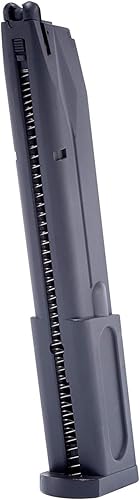 Miniatura 2 de Beretta M92 A1 Blowback Full Auto Pistola BB de 0.236 in Pistola Airsoft Magazine extendida, capacidad de 40 rondas, color negro