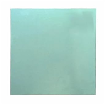2Pcs Ultem1000 Polyetherimide PEI Sheet with 468MP Adhesive Tape 10/12/16/8120/220/500mm for 3D Printer Build Surface4.5 x 4.5 inch