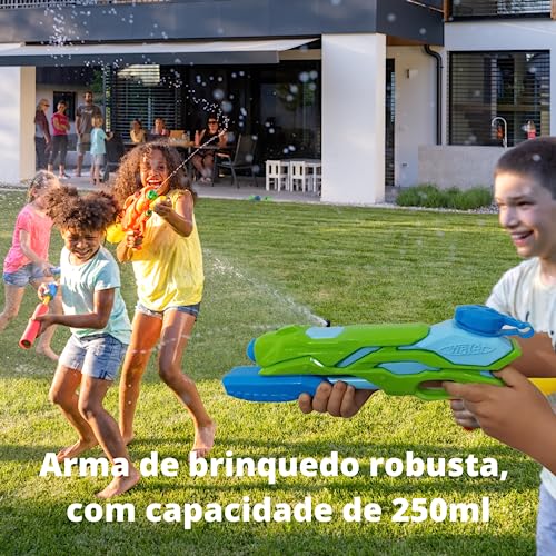 Brinquedo Arminha Lança água 250ml Jato Longo Alcance (VERDE)