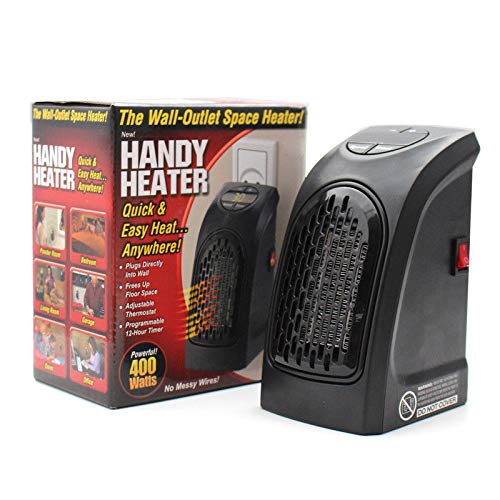 Mini radiateur soufflant portable MASO chauffage d'appoint LCD prise UE 400W - 8
