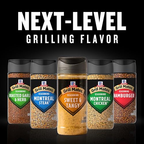McCormick Grill Mates Seasoning, Sweet & Tangy, Grilling Seasoning for Mouthwatering Chicken, Steak, Seafood, and More, 2.9 oz