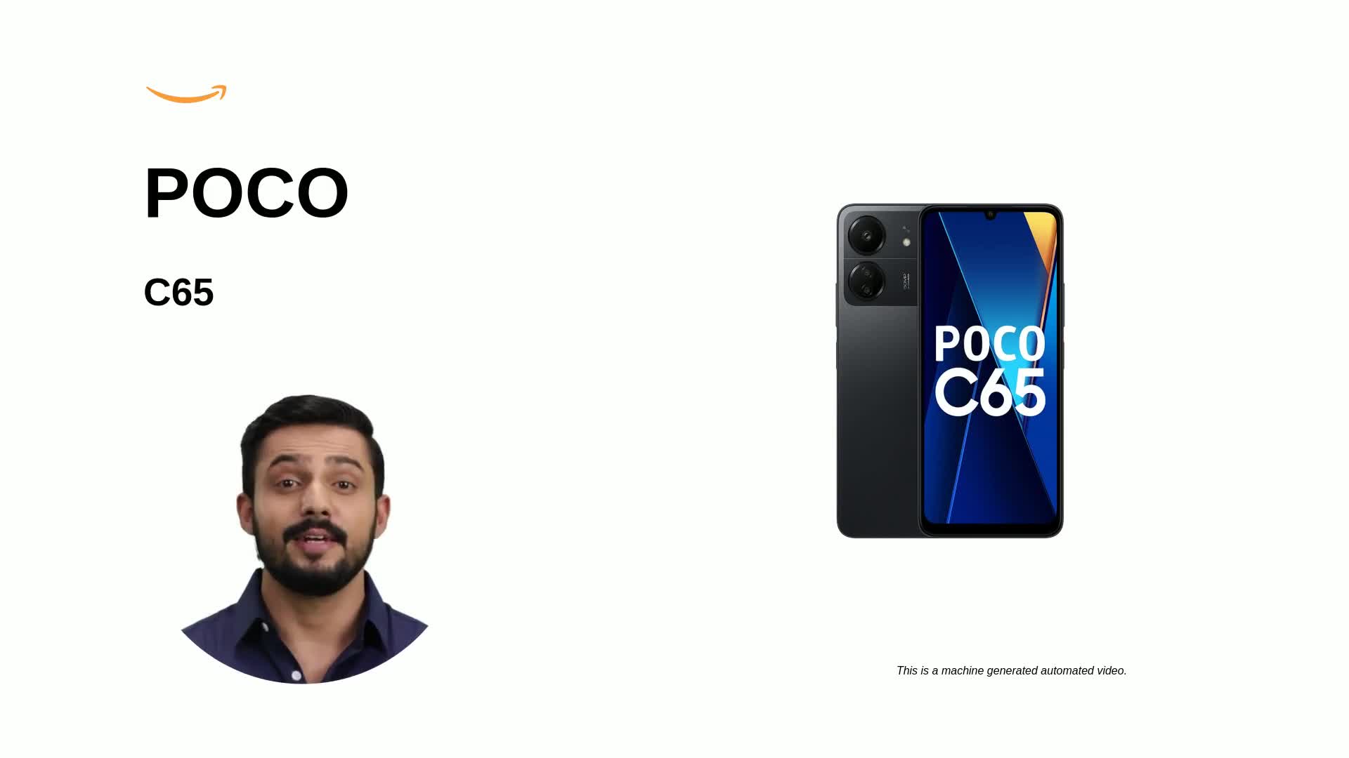 POCO C65 ブラック 8GB RAM 256GB ROM POCO C65 Factory Unlocked Dual SIM 8GB RAM 256GB STORAGE