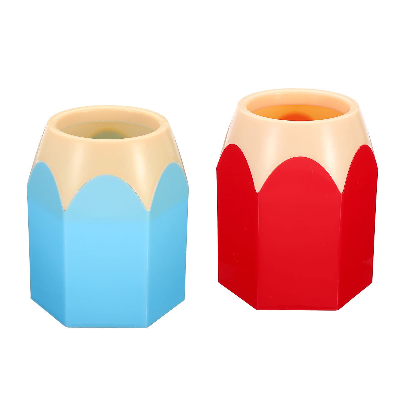 Porte-crayons en forme de crayon PATIKIL pour organiser le bureau des enfants