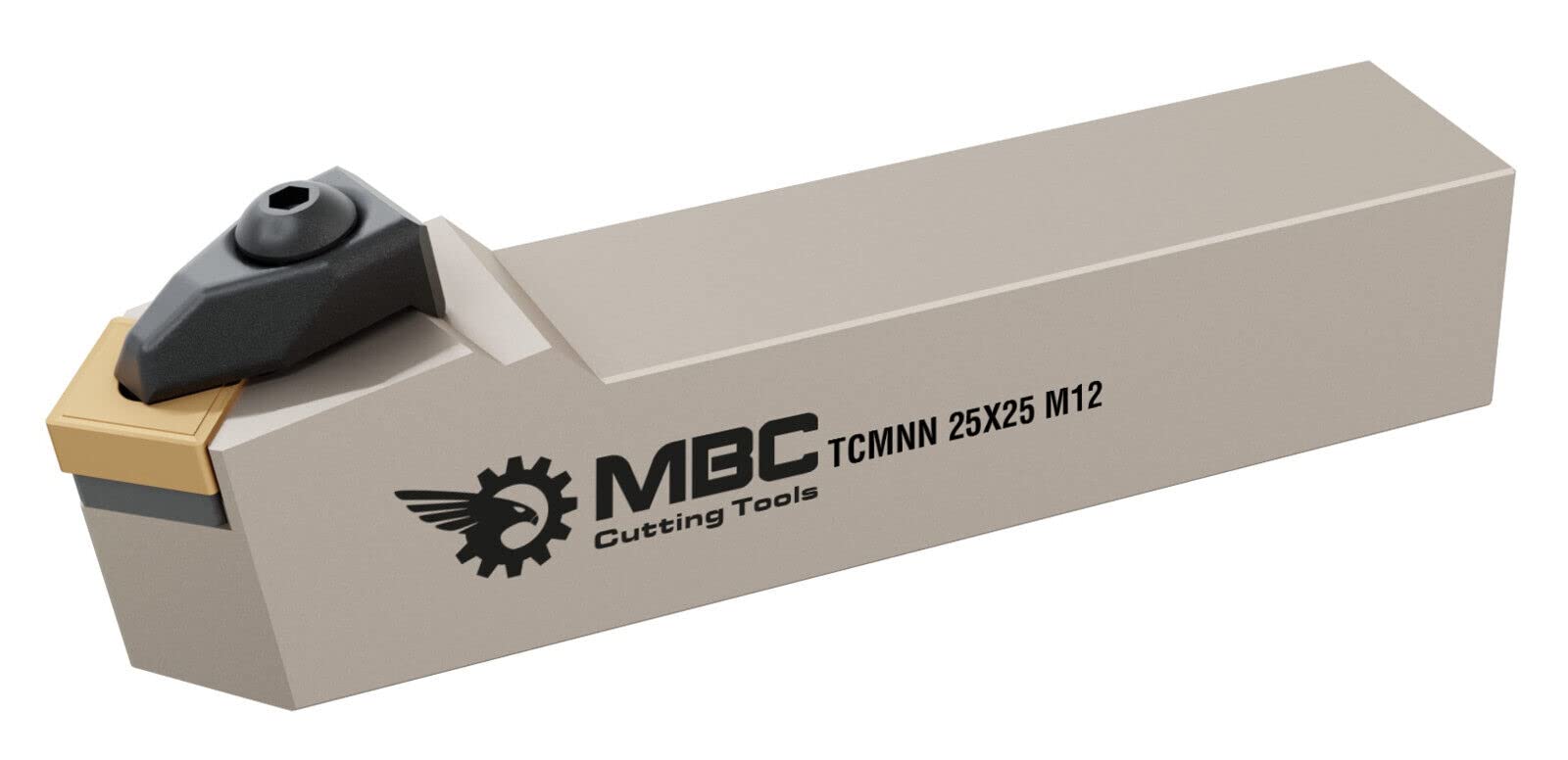TCMNN CNC Drehhalter für CNMG 1204 Wendeplatten Neutral ISO Ø 25x25-Ø 32x32 mm (TCMNN 32X32 P12)