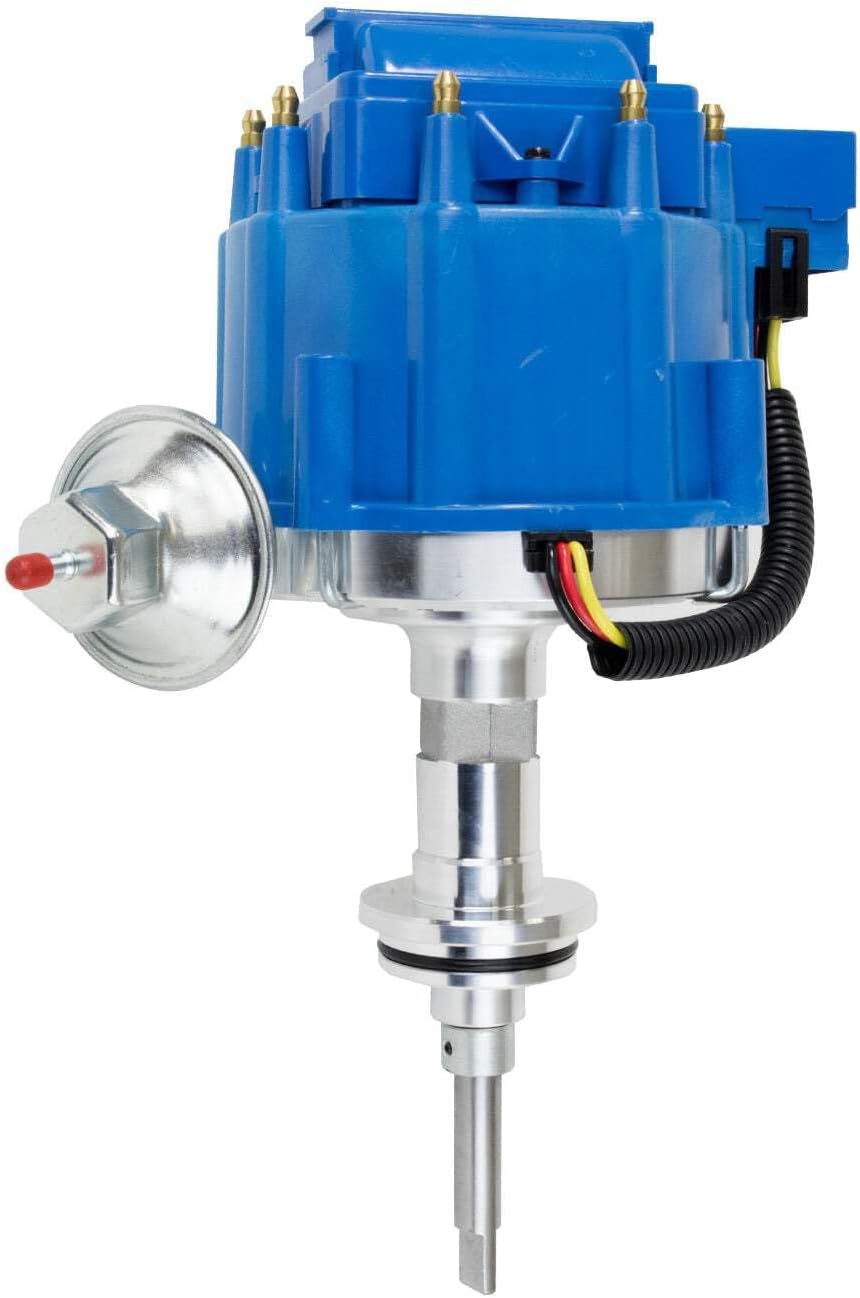 Top Street Performance JM6513BL HEI Distributor with Blue Cap