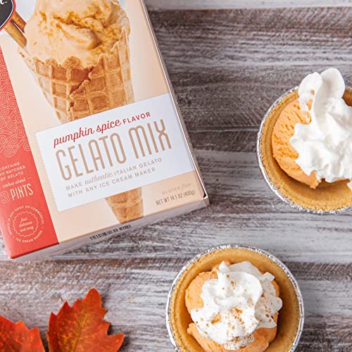 Franzese Pumpkin Spice Gelato Mix Imported From Italy, Authentic