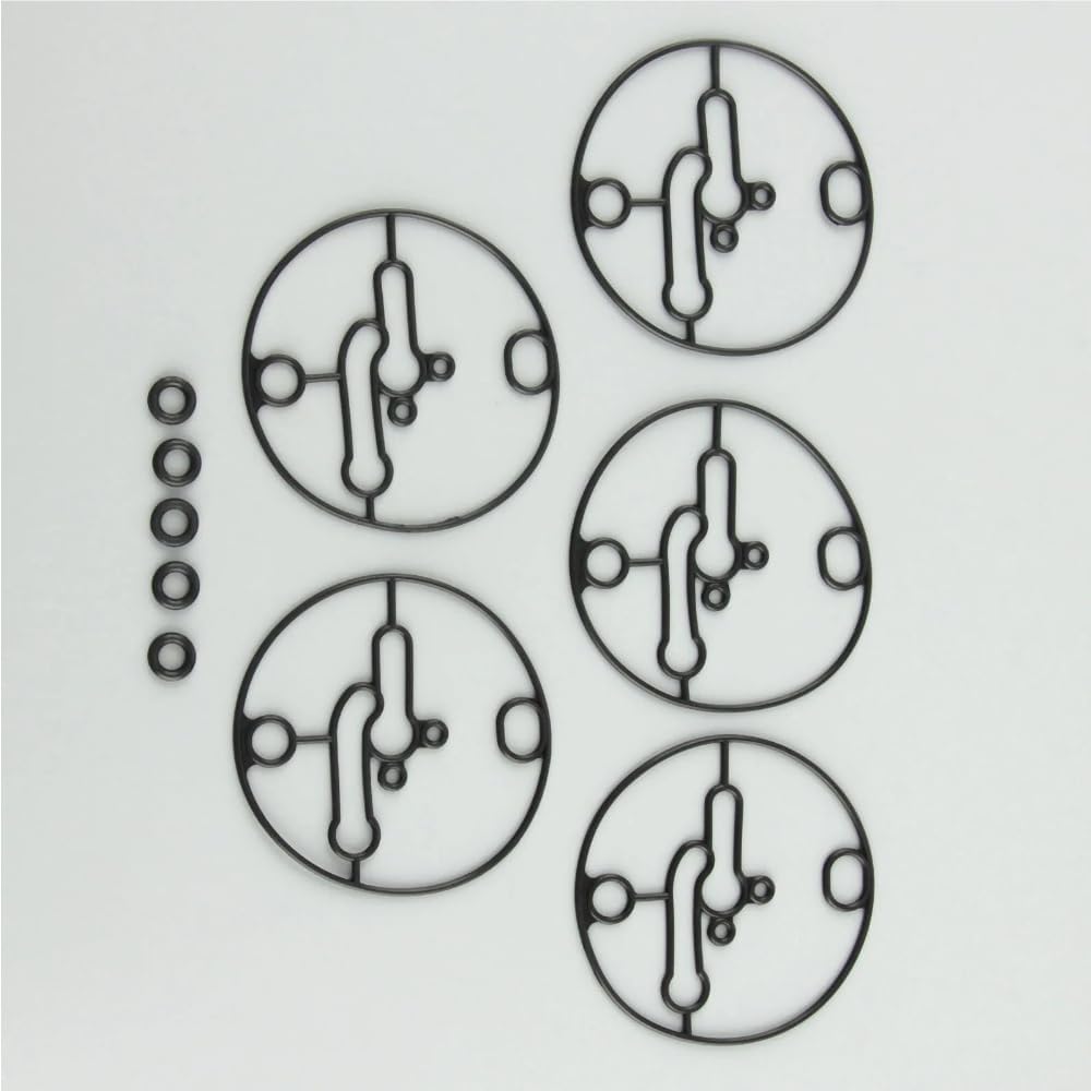 5pcs 698781 Carburetor Float Bowl Gasket with Seals O-Ring Fit for Lawn Mowers Engine Replace Parts