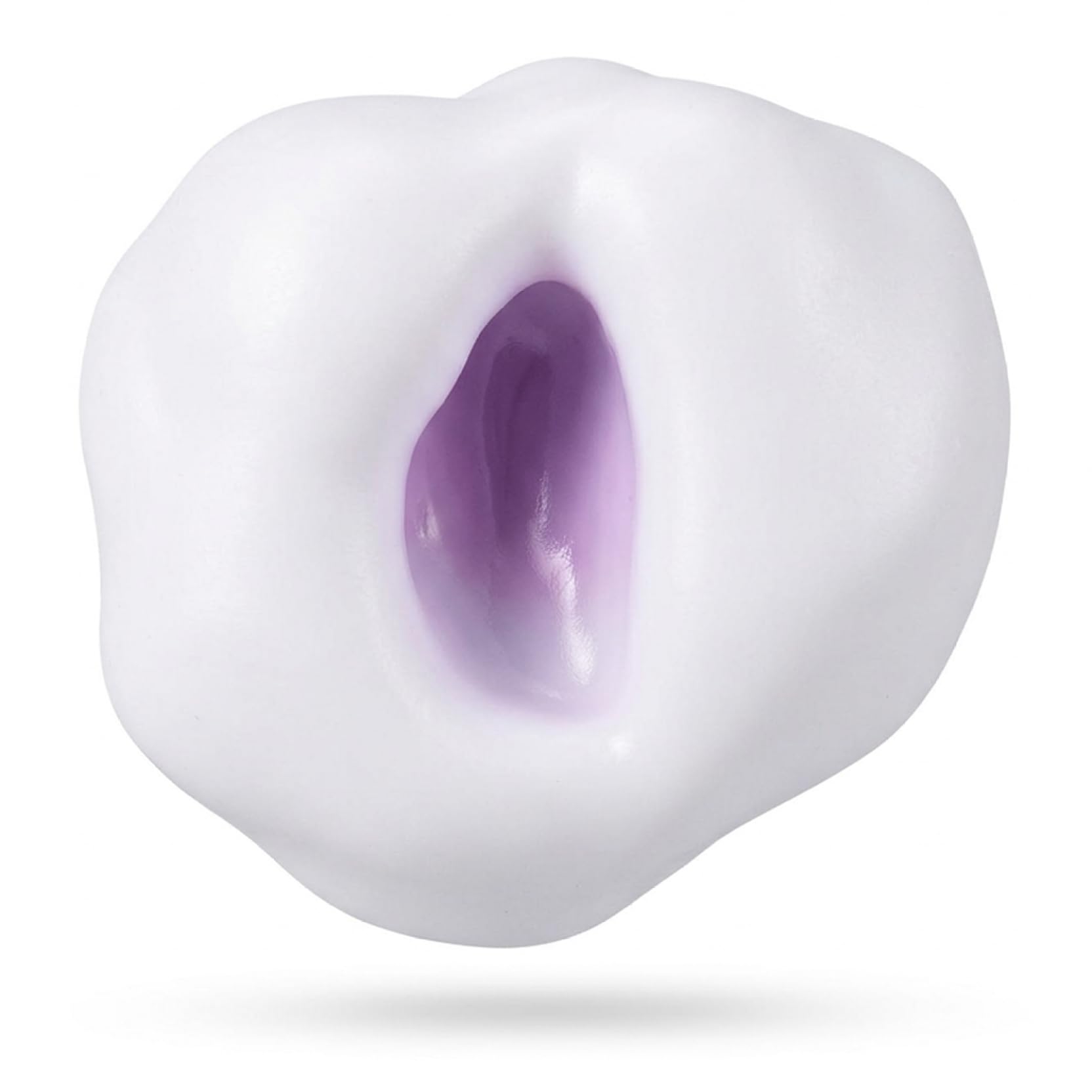 Crunchy Stress Ball, Shapeable Squish Toys Plastic Squeeze Fidget Toys for Gril Boys Kids Adults, Violet, Squeeze Fidget