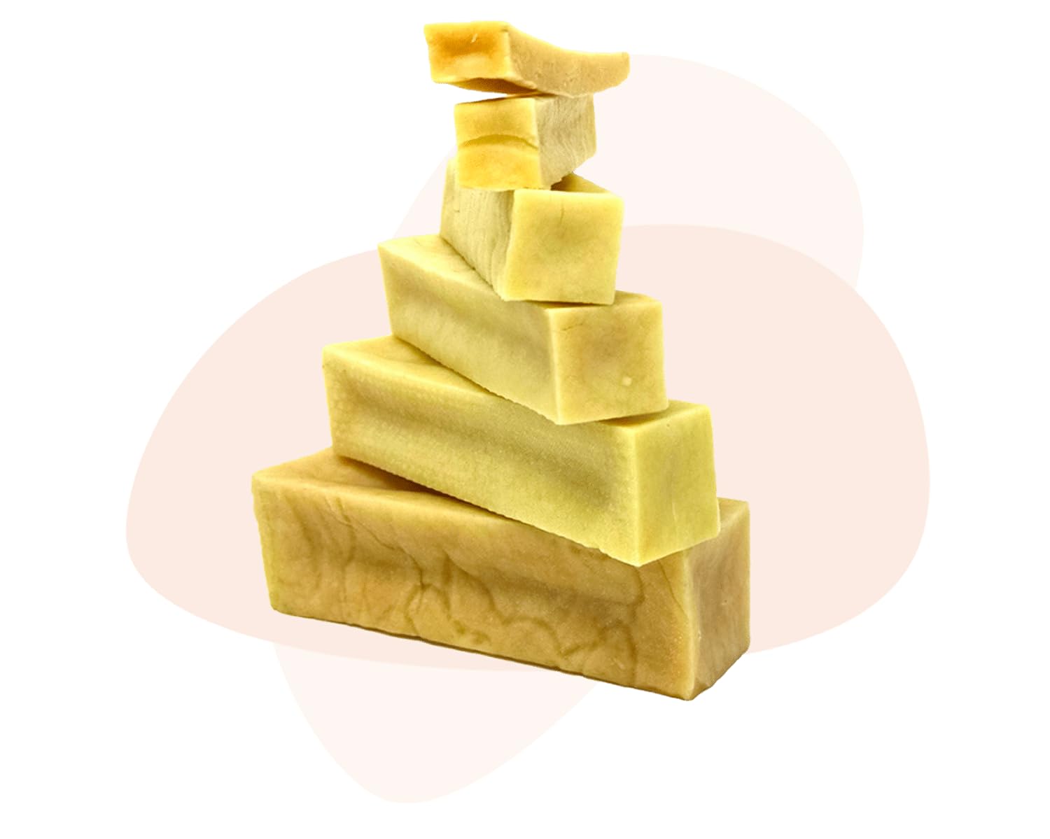 Fromage de Yak Yuccana lot de 2 : l'astuce bucco-dentaire anti-tartre pour la mastication du chien
