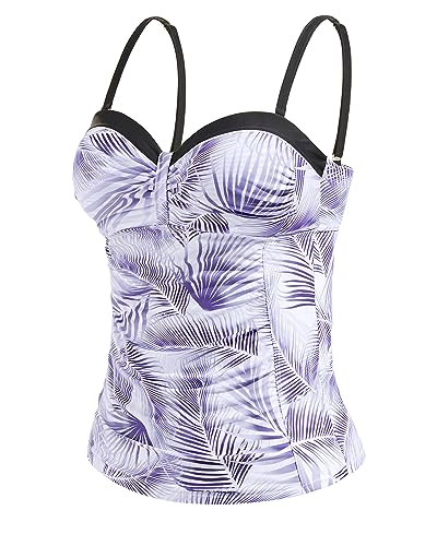 Image of Talisea Women's Underwire Tummy Control Swimsuit Top with Push Up - No Bottom Included