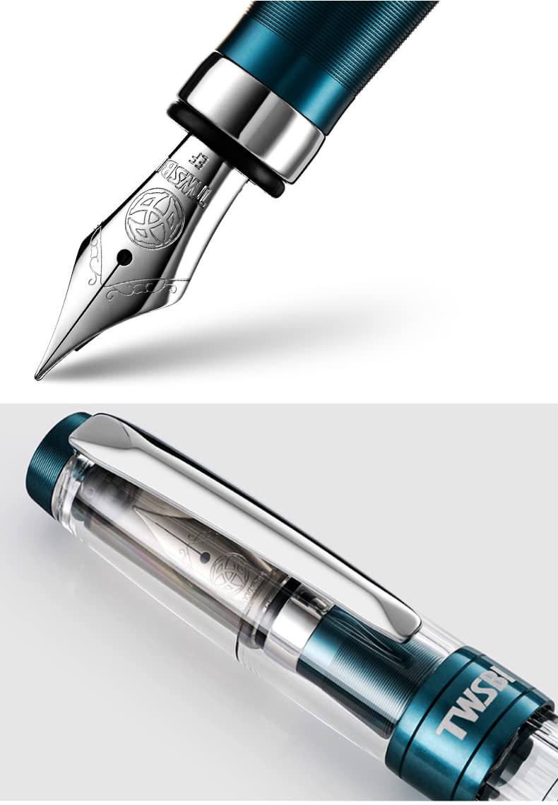 Amazon | TWSBI ツイスビー 万年筆 ダイヤモンド580AL R ネイビー