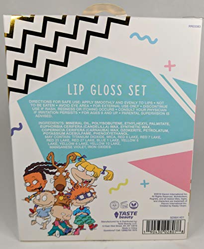 Taste Beauty RUGRATS 5 Pack Lip Gloss Set