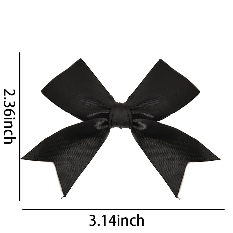 Miniatura 3 de Pinzas para el cabello con lazo de satén, accesorios para mujeres, niñas, niños pequeños, pasadores de pelo para adolescentes, niños, pinzas para el