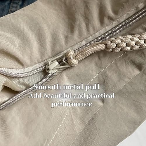 Preferable Crossbody Bag, Preferablen Women's Fashion Plain Color Nylon Crossbody Bag3