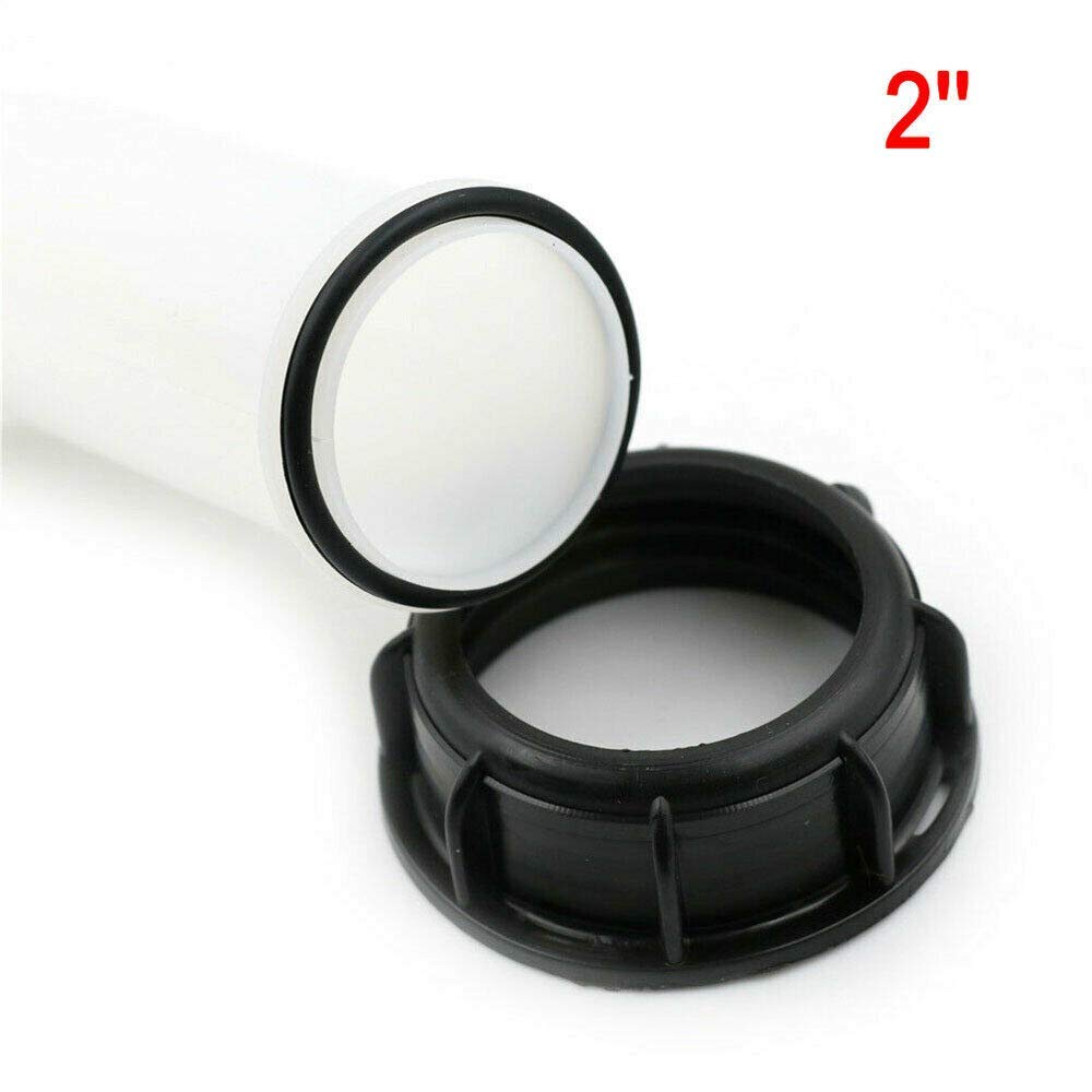 Lntyq 2pcs Bec De Vidange Avec Ecrou IBC 1000L Buse De Réservoir D'eau