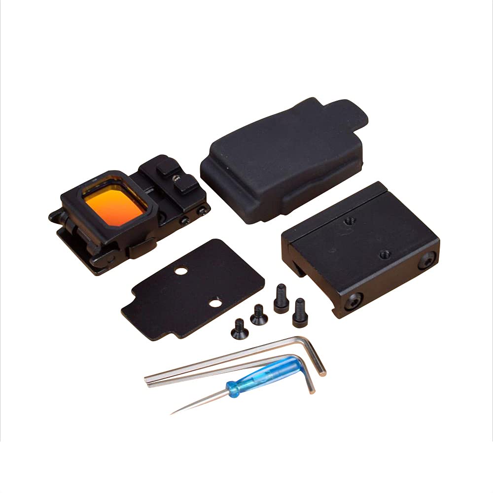 Flip Up Red Dot Pistol Sight Reflex Sight RMR Scope Mount for MOS or