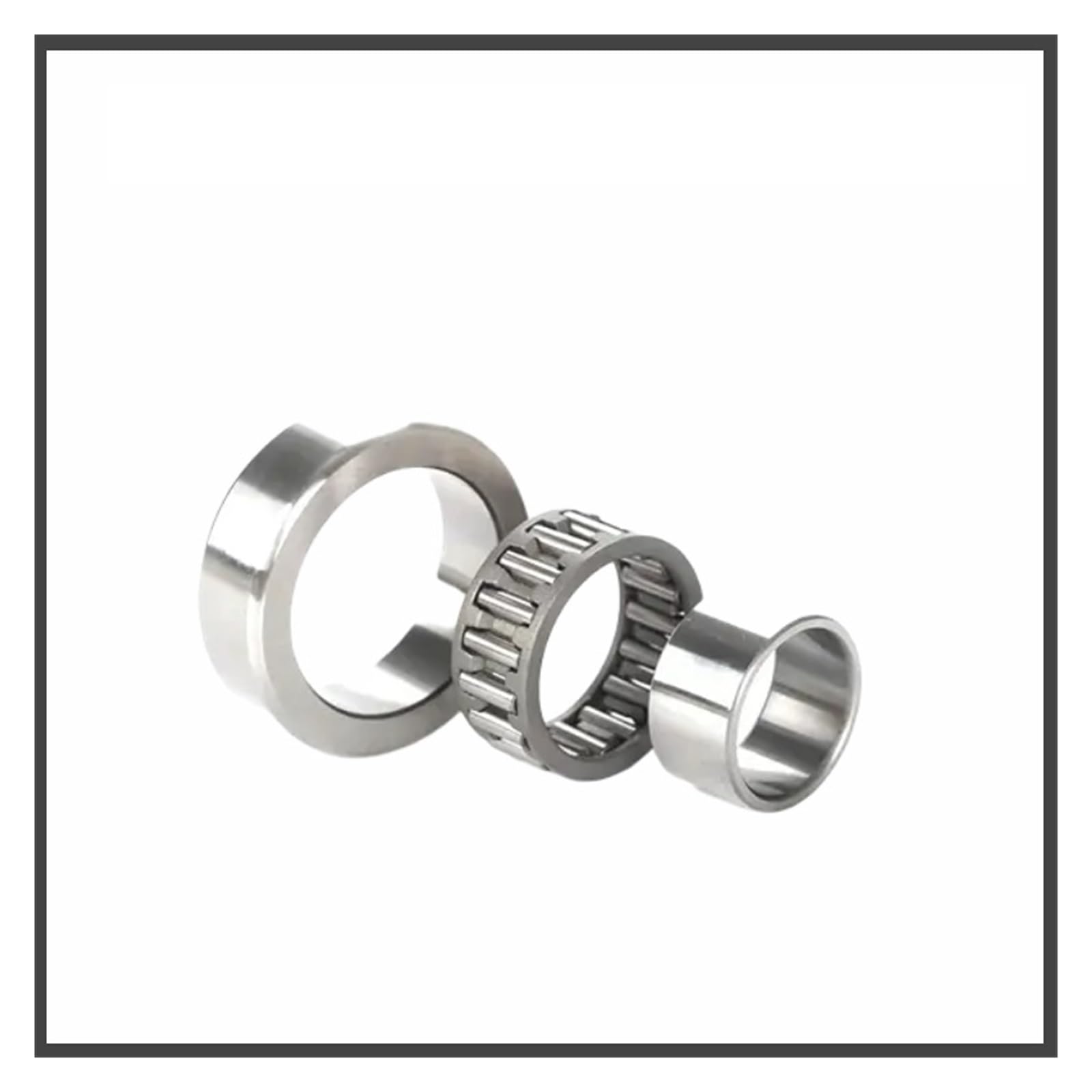 AARTERZZA 1PCS NAO254017 Needle Roller Bearing, Non-flanged Non-Inner Ring Bearing, Inner 25mm Outer 40mm Height 17mm