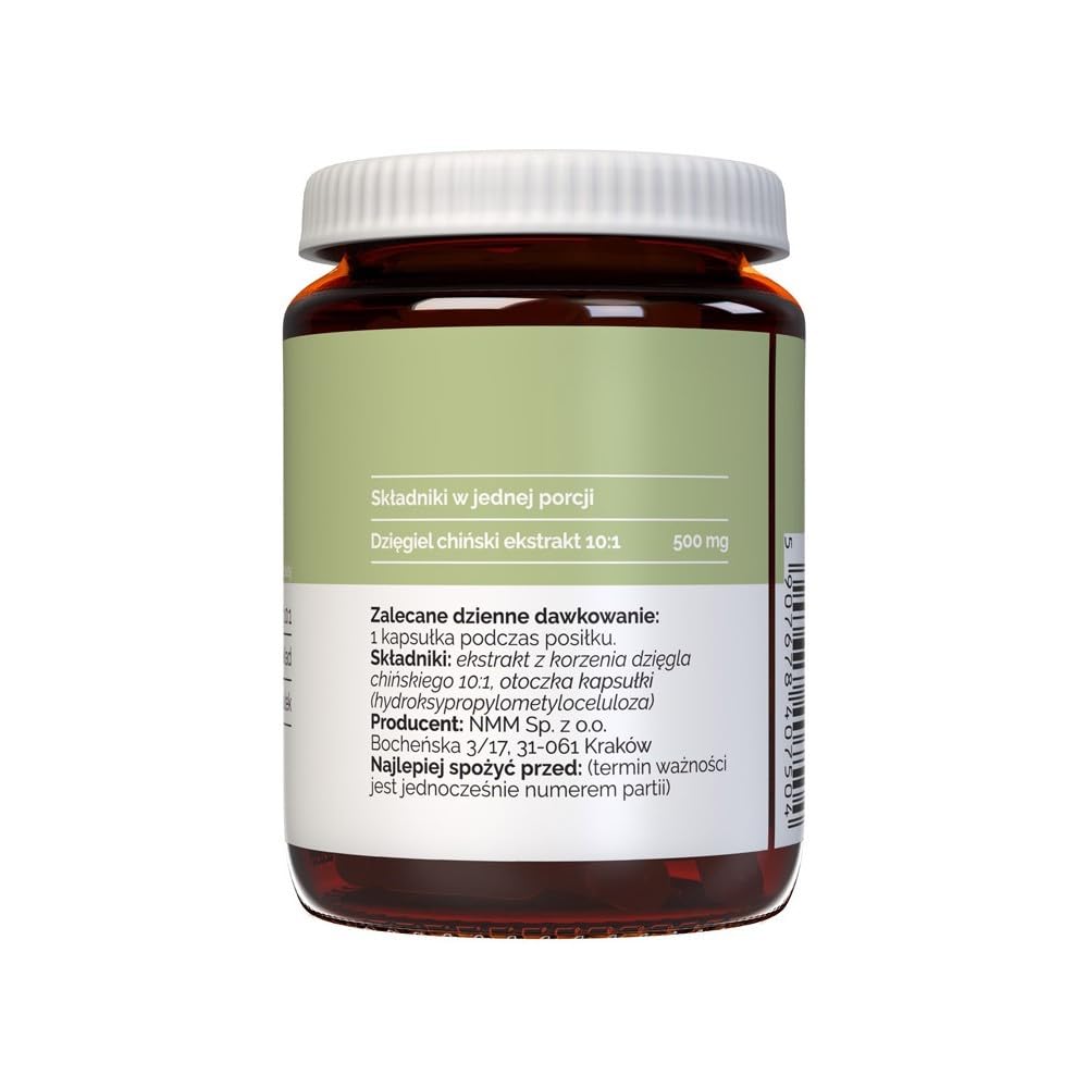 Vitaler's Dong Quai 500 mg - 60 Kapseln, Vegan, 2 Monate Supplementation Keine Konservierungsstoffe, Reine Zusammensetzung