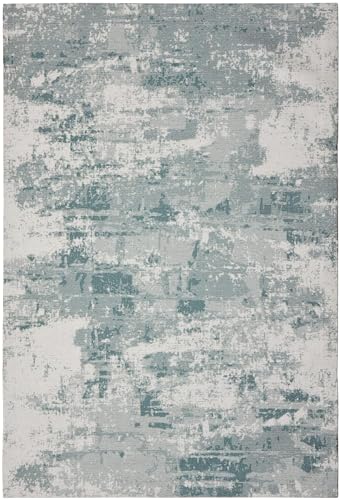 Image of Printed Rug Soft Floor Carpets with Anti Slip Backing for Living Room | Bedroom | Kids Room (Grey, 5x7 Feet)