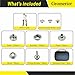 Gromerior Premium Snap Fastener Tool with Case & 100 Sets 15mm Stainless Steel Snaps, Heavy-Duty Snap Button Kit for Fabric/DIY Sewing/Leather/Boat Cover/Canvas/Tarps/Repairs