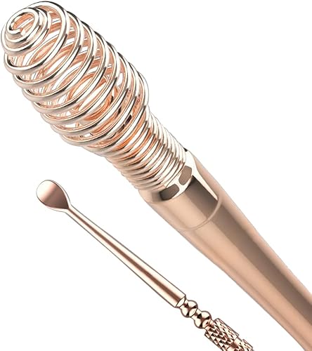 Herramienta de limpieza en espiral para el oído, herramienta de eliminación de cera de oído, kit de eliminación de cera de oído, kit de eliminación