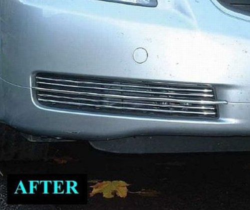 312 Motoring Compatible With Acura Tl 2004-2008 Chrome Grill Grille Kit 2005 2006 2007 04 05 06 07 08 #TOP4