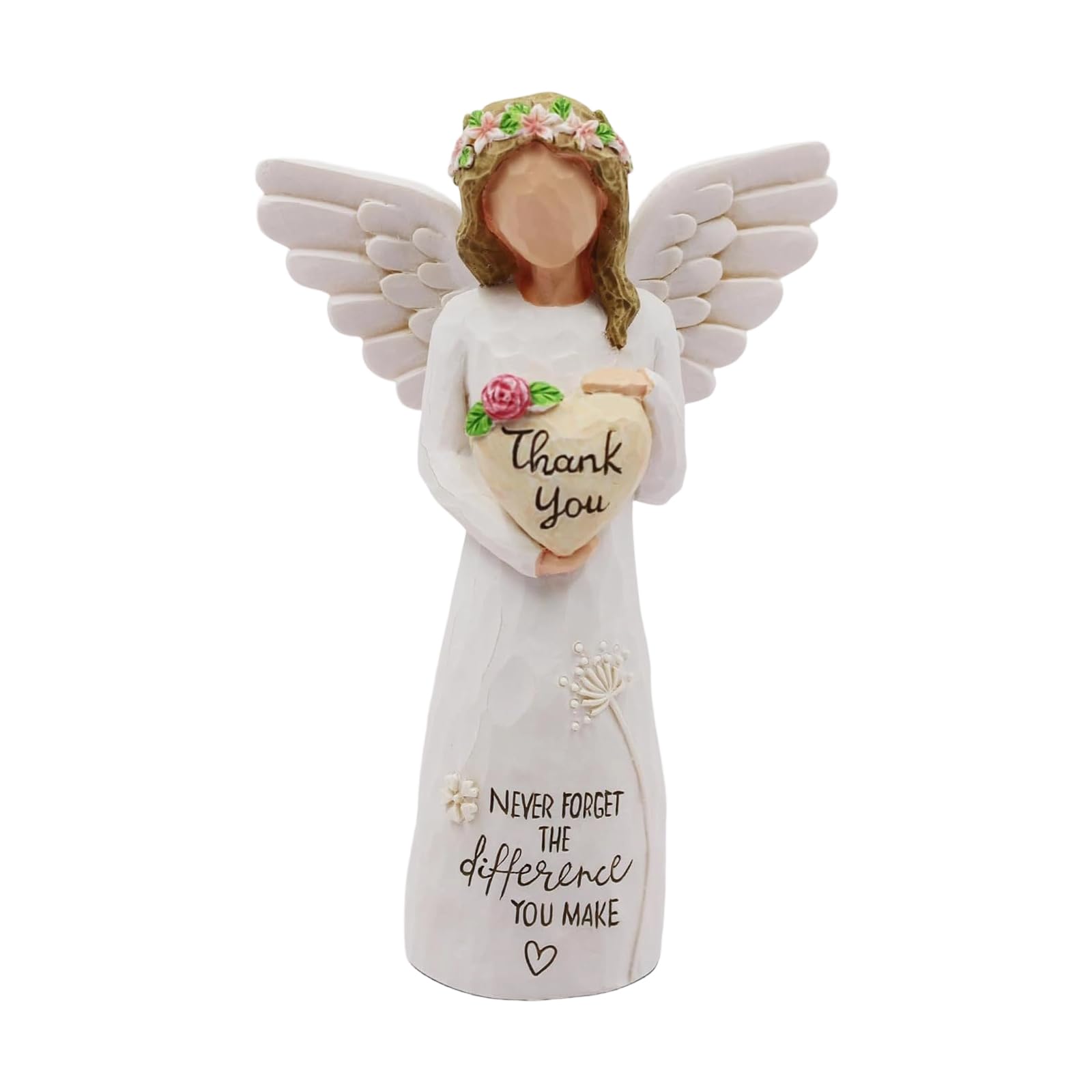 Hredyqw Sympathy Angell Figurine for Loss of Loved Angell Statue Home Decors Serenitys for Women Bereavement