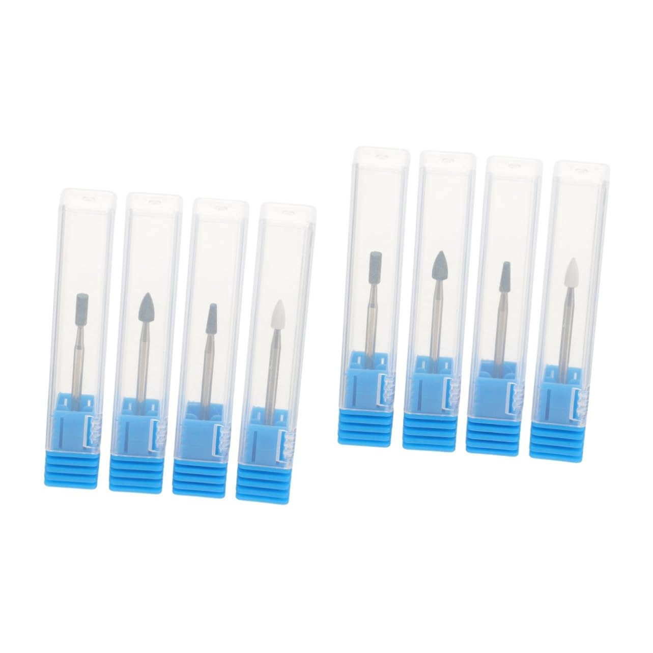 SHINEOFI 2 Series Accesorios Para Cabezales De Lijado Taladro De Uñas Portátil Herramienta Taladro Para Uñas Broca Para De Pulido Clavos Arena De Cuarzo 4 Piezas