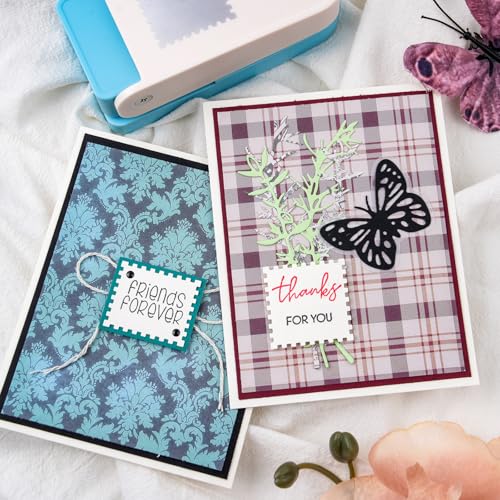Perforatrice rectangulaire et grand levier de scrapbooking