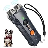 Antibell Ultraschall Ger&auml;t, Ultraschall-Hundevertreiber 30 Fu&szlig;, Anti Bell Ger&auml;t Hunde, 3-in-1-Bellkontrollger&auml;t LED-Licht, Ger&auml;t zum Stoppen des Bellens von Hunden, Hundestopper f&uuml;r drinnen und drau&szlig;e