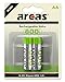 Produktbild Arcas 17708206 - Akku Ni-MH Batterien AA / HR6, 2 Stück, Kapazität 800 mAh, wiederaufladbar, leistungsstarke Einwegbatterien für elektronische Geräte zur optimalen Energieversorgung