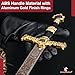 Armory Replicas™ - King Solomon Black Medieval Crusader Sword - Intricately Crafted Replica with Lions of Judah and Menorah Symbolism for Collectors and Enthusiasts