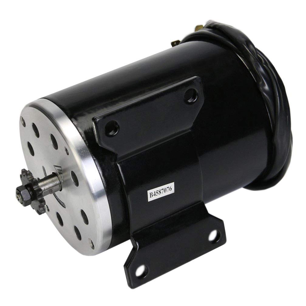 High Speed Brushed DC Motor, MY1020 36V 800W Brush DC Motor 2750rpm High Efficiency Electric Motor for Electric Scooter Mini Bike Quad